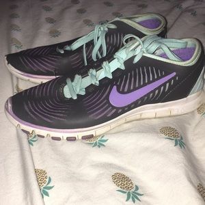 Grey Blue Purple Nike Shoes
